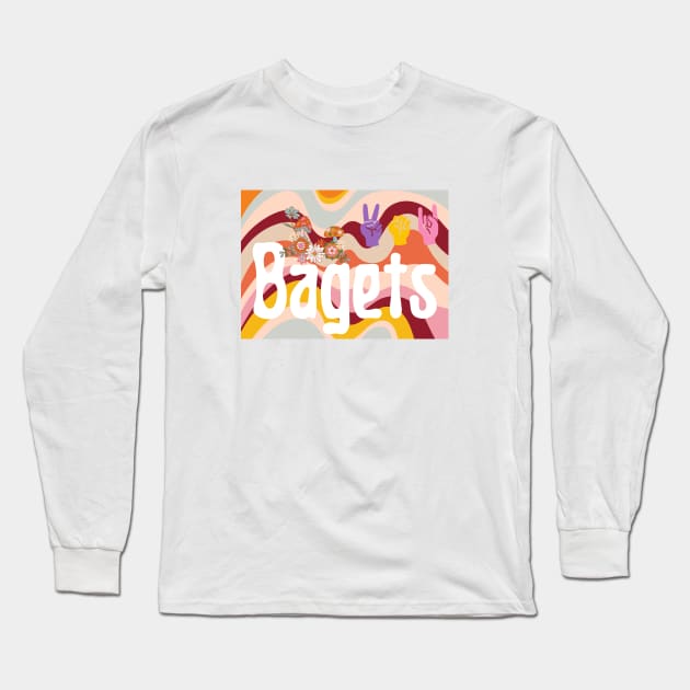 Filipino slang 'Bagets' (Teenager) Long Sleeve T-Shirt by Pirma Pinas